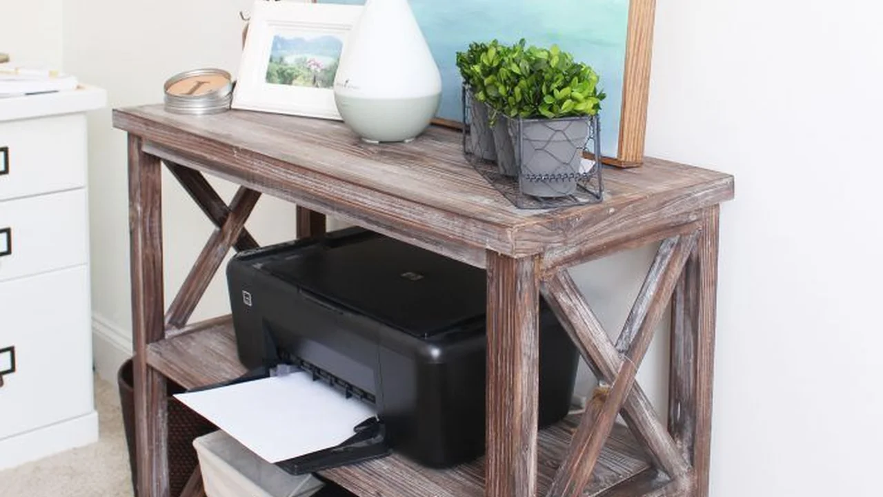 Close up on a plate of mashed potatoes, topped with baked pork chops with cream of mushroom soup, and a side of green beans.